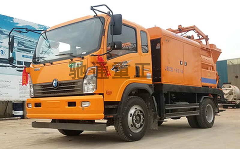 攪拌一體車載泵